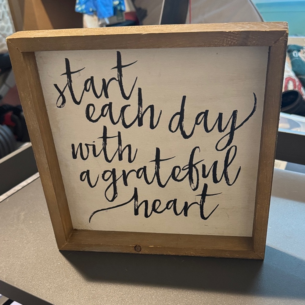 Wooden Inspirational Wall Art